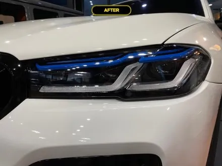 BMW 530i 컨버전 작업 [M5스타일 프론트립 & 레이저라이트 &부분랩핑]