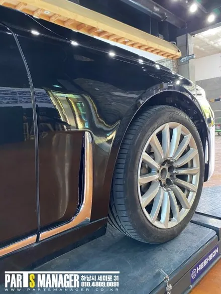 BMW 730D 16년식 신형 컨버전으로 시공 후기
