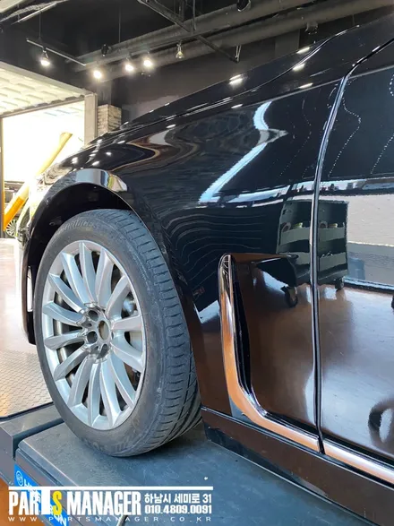 BMW 730D 16년식 신형 컨버전으로 시공 후기