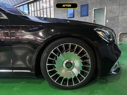 벤츠 S500L 마이바흐 컨버전 & 20인치 휠 & 콘티넨탈 타이어 시공후기