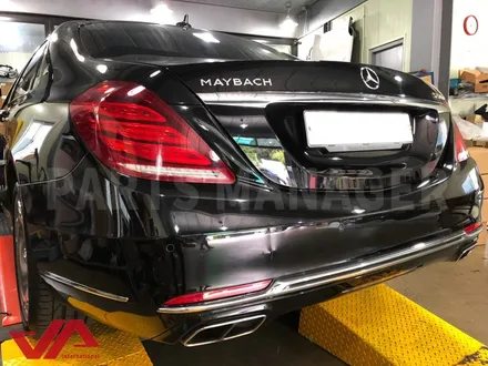 [벤츠튜닝맛집] 벤츠 S500 마이바흐 신형 컨버전 & 실내 엠비언트 장착후기