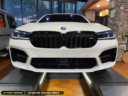 BMW 530i 컨버전 작업 [M5스타일 프론트립 & 레이저라이트 &부분랩핑]