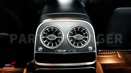 [벤츠튜닝맛집] 벤츠 W222 S560 FL _ 64칼라 LED 엠비언트 송풍구 세트 순정연동 [프론트 + 리어] 장착후기