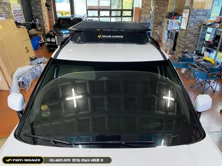 싼타페MX5 루프 바스켓 & 윈드가드 시공후기