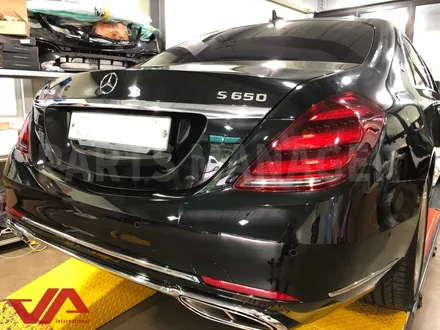 [벤츠튜닝맛집] 벤츠 S500 마이바흐 신형 컨버전 & 실내 엠비언트 장착후기