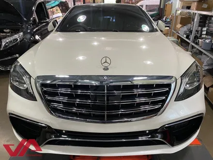 [벤츠튜닝맛집] 벤츠 S500 15년식 S63바디킷& 엠비언트 송풍구 장착후기