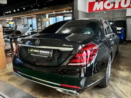 벤츠 S500 신형 컨버전 & 1열,2열 엠비언트 송풍구 시공후기
