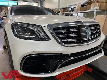 [벤츠튜닝맛집] 벤츠 S500 15년식 S63바디킷& 엠비언트 송풍구 장착후기