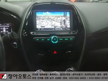 쉐보레 스파크 네비게이션(IQ BLACK3 PLUS) 매립,후방카메라 장착, 존슨썬팅