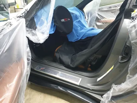 부천썬팅 쉐보레 콜벳 루마버텍스 1100 썬팅 재시공