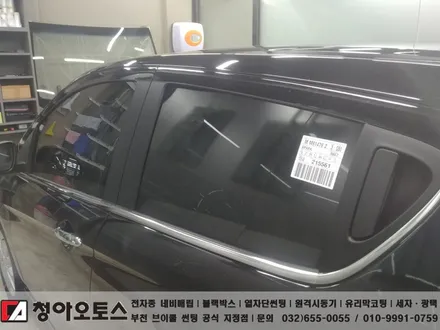 쉐보레 스파크 네비게이션(IQ BLACK3 PLUS) 매립,후방카메라 장착, 존슨썬팅