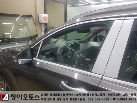 부천, 인천, 김포, 시흥 현대 싼타페TM 브이쿨 K 윈도우 틴팅작업
