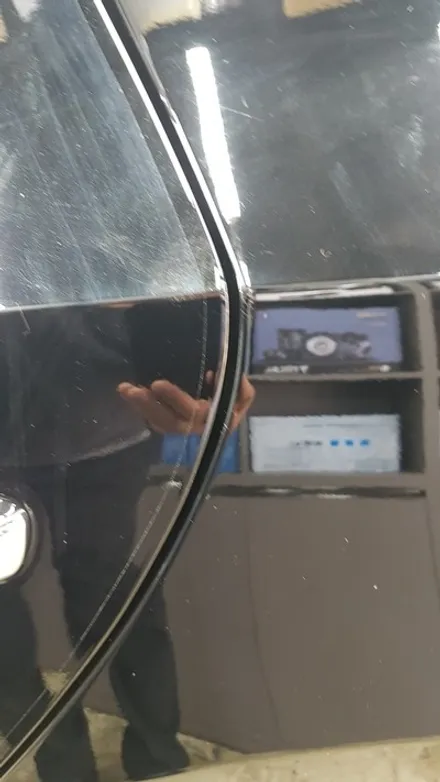 에쿠스 VS380 도어컵,도어엣지,B필러,C필러 PPF작업