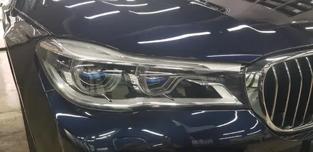 BMW 740Ld 헤드라이트 PPF작업