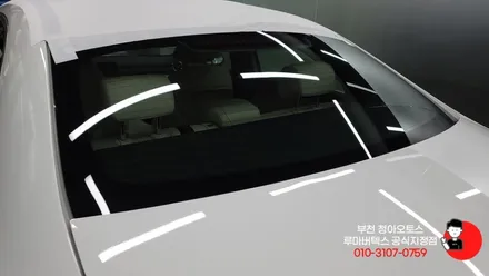 부천썬팅 벤츠A200d 실시간 시공, 확인해보세요!
