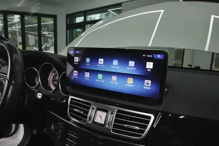 벤츠 E클래스 E220d(W212) 스마트하게 안드로이드 올인원 설치