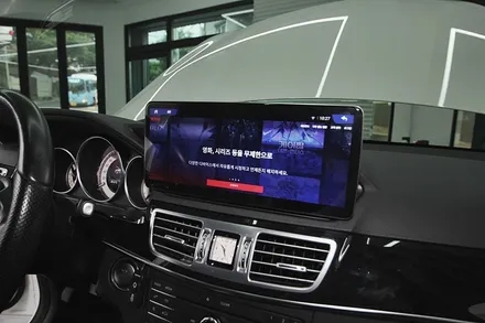 벤츠 E클래스 E220d(W212) 스마트하게 안드로이드 올인원 설치