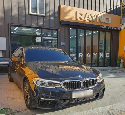 BMW5 (F10) 오래된 썬팅 재시공! 레이노 F95