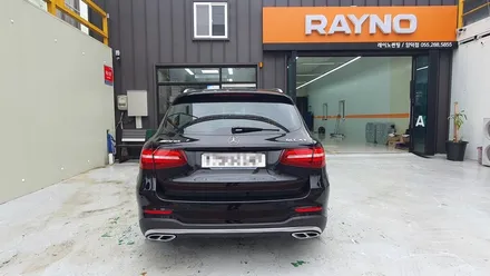 마산 벤츠 AMG 차량에 시인성 좋은 팬텀 S9 썬팅필름 45% 시공기