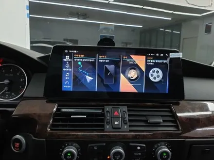 BMW 528i 안드로이드 올인원 후방카메라 장착 E60