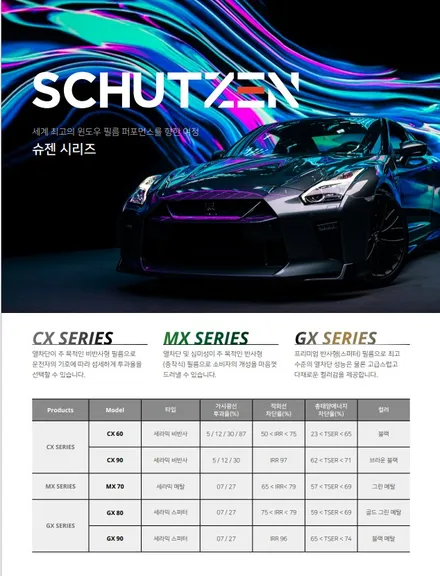 렉서스 LS500h 프리미엄 썬팅 이비오스 GX90 썬팅 ( 비기닝 창원점)