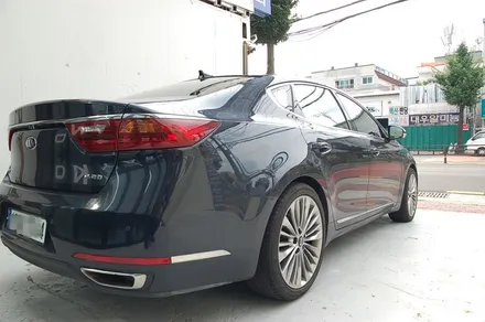 K7 차량에 솔라가드 새턴으로 엣지있는 익스테리어 완성(마산 박스카오디오)