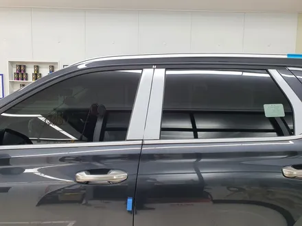 신형 팰리세이드 레이노 팬텀 블랙 열차단 틴팅 시공기