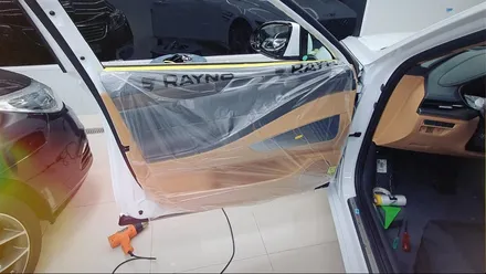 제네시스 G80 우유니화이트 창원 신차패키지시공