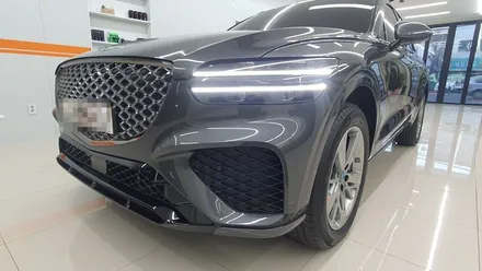 제네시스  GV70 블라스크  RX711 유리막 코팅 . 전문점 퀄리티시공