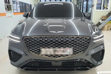 제네시스  GV70 블라스크  RX711 유리막 코팅 . 전문점 퀄리티시공