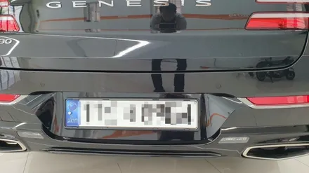 마산 제네시스 gv80 비크블랙 차량에 레이노 팬텀 s9, ppf 필름 시공