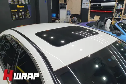 부천루프스킨 벤츠E클래스 E300 부천랩핑 [에이치랩] 시공후기 / 부천 소사구 송내동