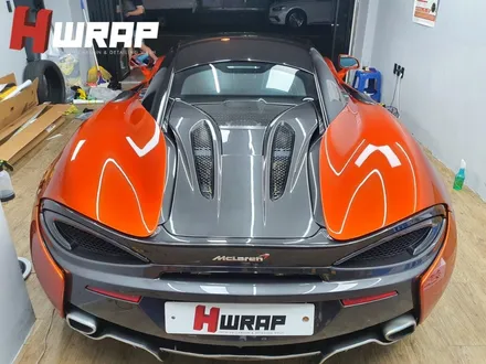 맥라렌 570s 시흥루프스킨 투톤랩핑 에이치랩(hwrap) / 부천 소사구 송내동