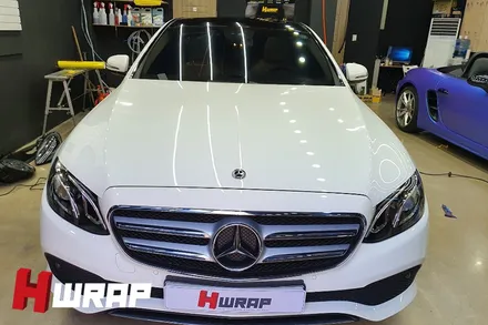 부천루프스킨 벤츠E클래스 E300 부천랩핑 [에이치랩] 시공후기 / 부천 소사구 송내동