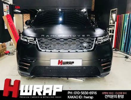 부천랩핑 레인지로버 벨라 전체랩핑 [에이치랩] 시공후기 / 부천 소사구 송내동