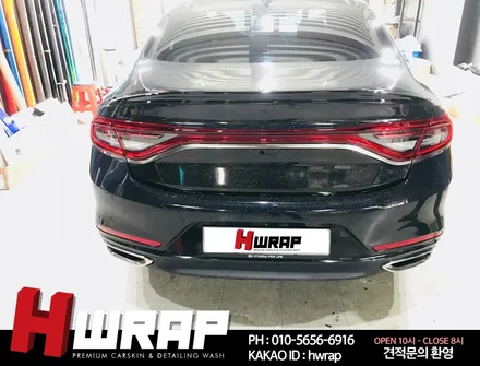 그랜져IG랩핑 블랙 홀로그램 전체랩핑 [에이치랩] 시공후기 / 부천 소사구 송내동