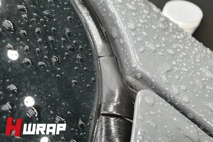 부천무광크롬 부천사틴크롬 전체랩핑 재시공 [에이치랩] 시공후기 / 부천 소사구 송내동