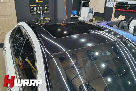 부천루프스킨 벤츠E클래스 E300 부천랩핑 [에이치랩] 시공후기 / 부천 소사구 송내동