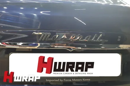 마세라티랩핑 기블리 부천크롬랩핑 Hwrap 시공후기 / 부천 소사구 송내동