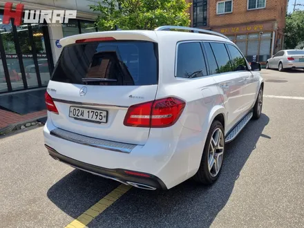 부천 랩핑 GLS350d 실버! 에이버리 유광화이트로 새롭게 / 부천 소사구 송내동