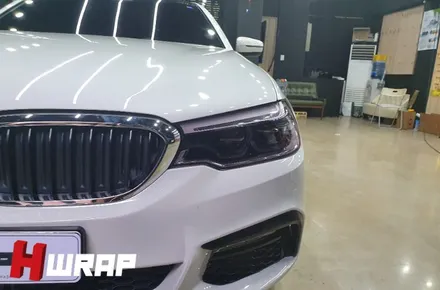 인천라이트필름 BMW G30 5시리즈 퍼플톤 h랩 시공후기 / 부천 소사구 송내동