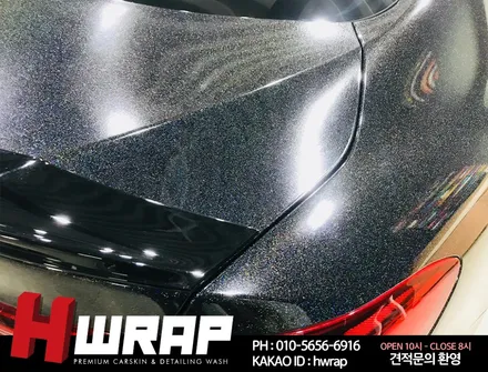 그랜져IG랩핑 블랙 홀로그램 전체랩핑 [에이치랩] 시공후기 / 부천 소사구 송내동