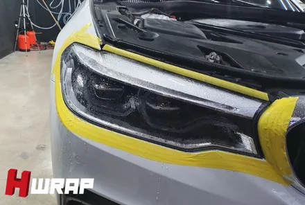 인천라이트필름 BMW G30 5시리즈 퍼플톤 h랩 시공후기 / 부천 소사구 송내동
