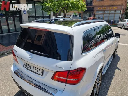 부천 랩핑 GLS350d 실버! 에이버리 유광화이트로 새롭게 / 부천 소사구 송내동