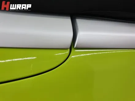 벤츠전체랩핑 c63카브리올레 에이버리 라임그린 에이치랩(hwrap) / 부천 소사구 송내동