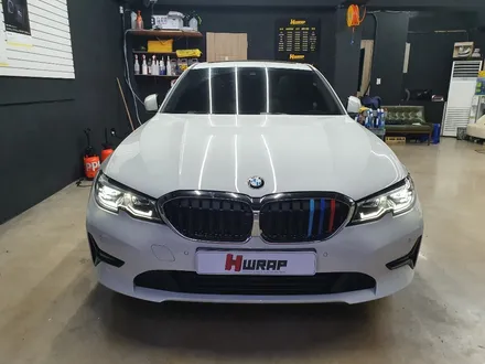 부천루프스킨 전문업체 에이치랩 BMW G20 M퍼포먼스 데칼 시공 / 부천 소사구 송내동