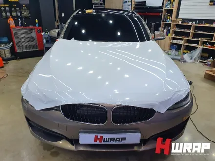부천래핑 BMW 3GT 유광화이트 전체래핑 에이치랩 시공후기 / 부천 소사구 송내동