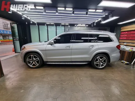 부천 랩핑 GLS350d 실버! 에이버리 유광화이트로 새롭게 / 부천 소사구 송내동