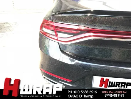 그랜져IG랩핑 블랙 홀로그램 전체랩핑 [에이치랩] 시공후기 / 부천 소사구 송내동