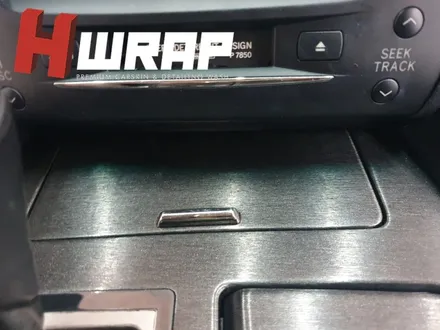 렉서스 GS350 우드트림 블랙브러쉬 실내랩핑 에이치랩(hwrap) / 부천 소사구 송내동